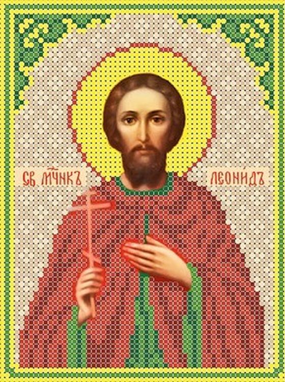 

Рисунок на ткани «Святой Леонид»