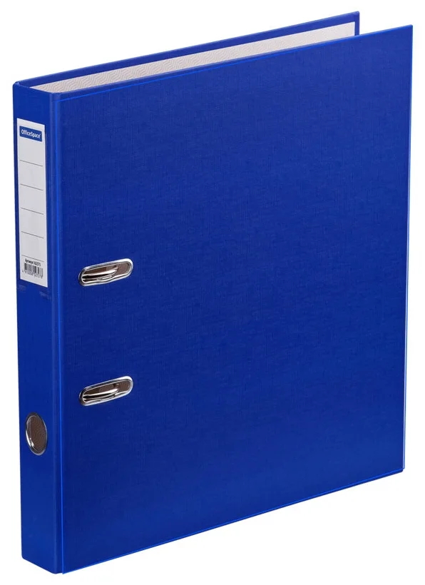 OfficeSpace Папка-регистратор A4, бумвинил, 50 мм, синий