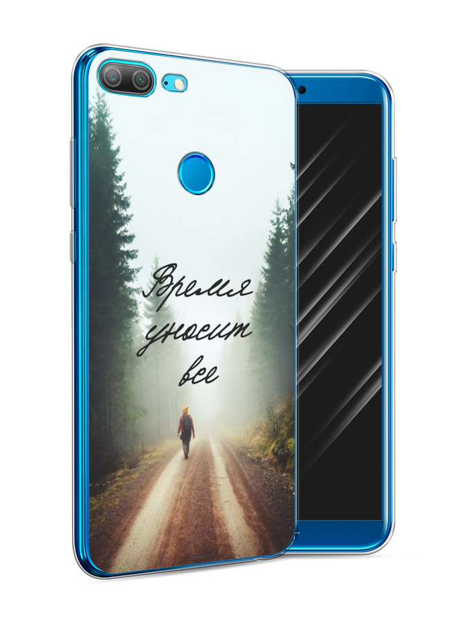 

Чехол Awog на Honor 9 Lite "Время уносит все", Разноцветный, 64250-6