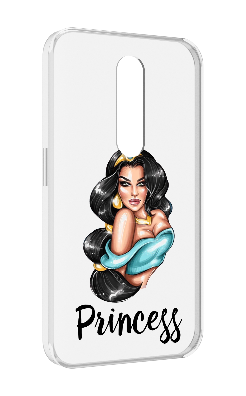 

Чехол MyPads Принцесса-Жасмин женский для Motorola Moto X Force (XT1585 / XT1581), Прозрачный, Tocco