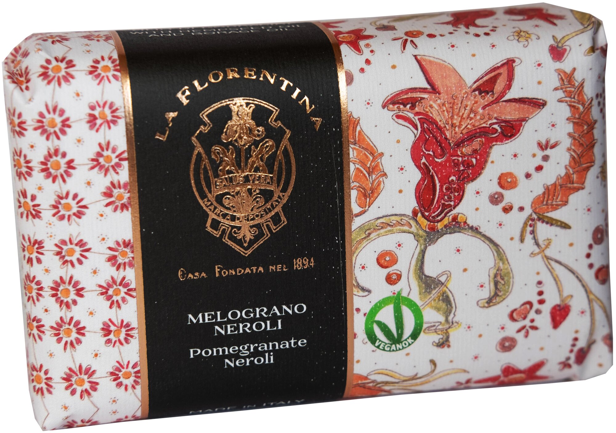 Мыло La Florentina Pomegranate & Neroli, 270 г