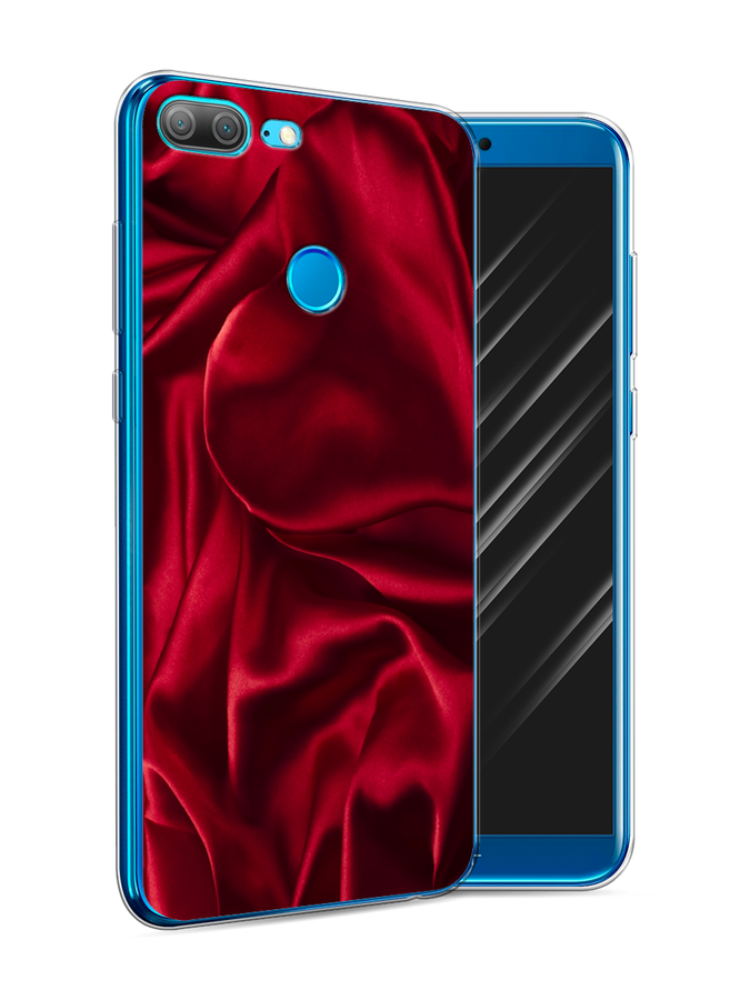 

Чехол Awog на Honor 9 Lite "Текстура красный шелк", Разноцветный, 64250-3