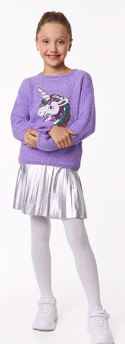 

Джемпер детский Kari Kids AW24C64703211, фиолетовый, 104, 232714
