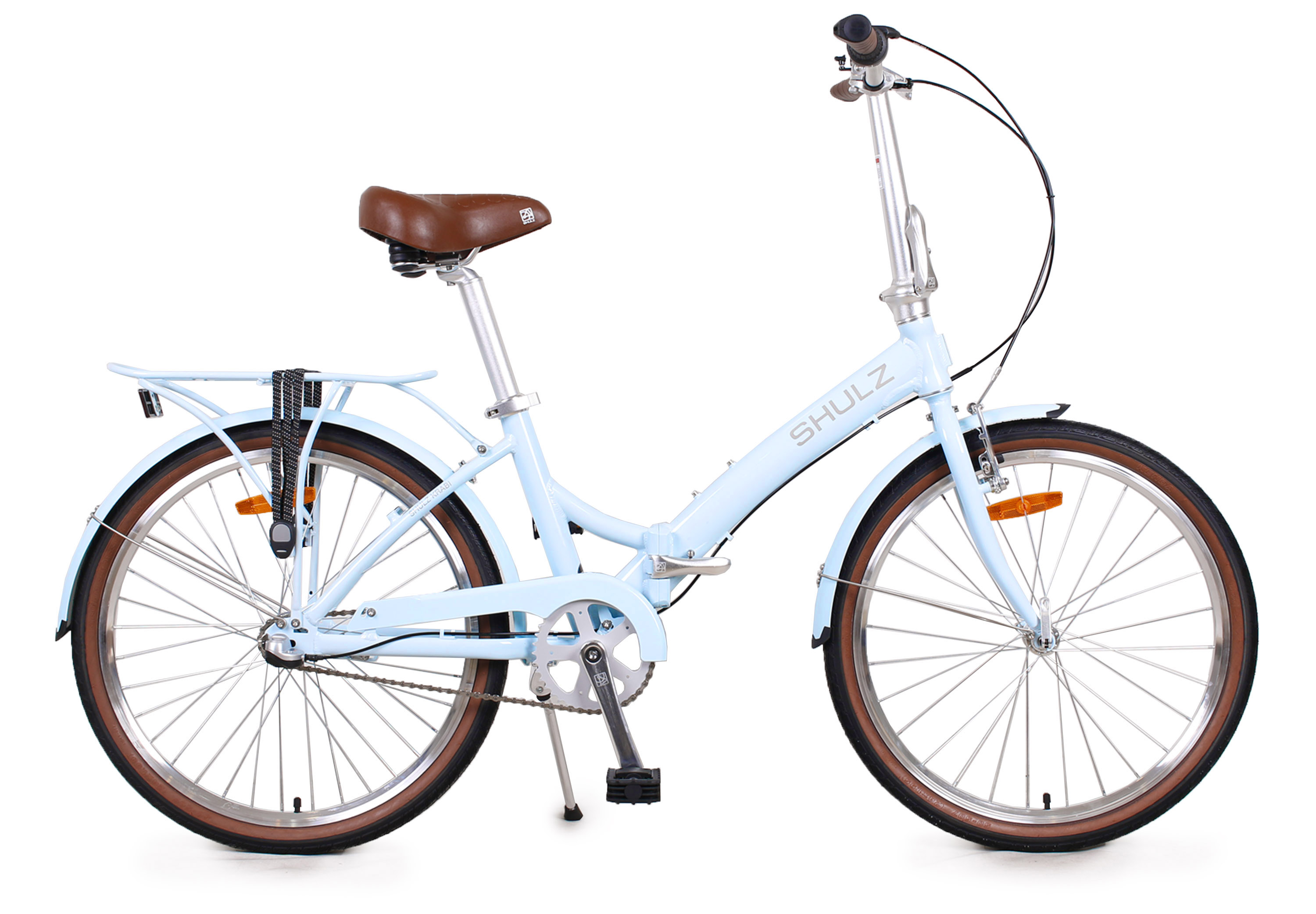 Складной велосипед Shulz Krabi Coaster голубой