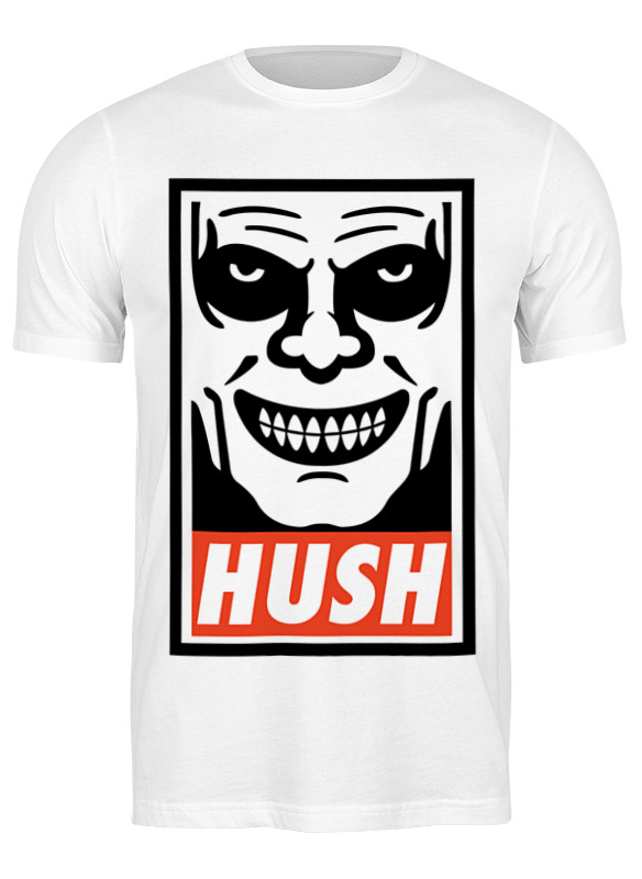 

Футболка мужская Printio Hush (buffy) белая L, Белый, Hush (buffy)