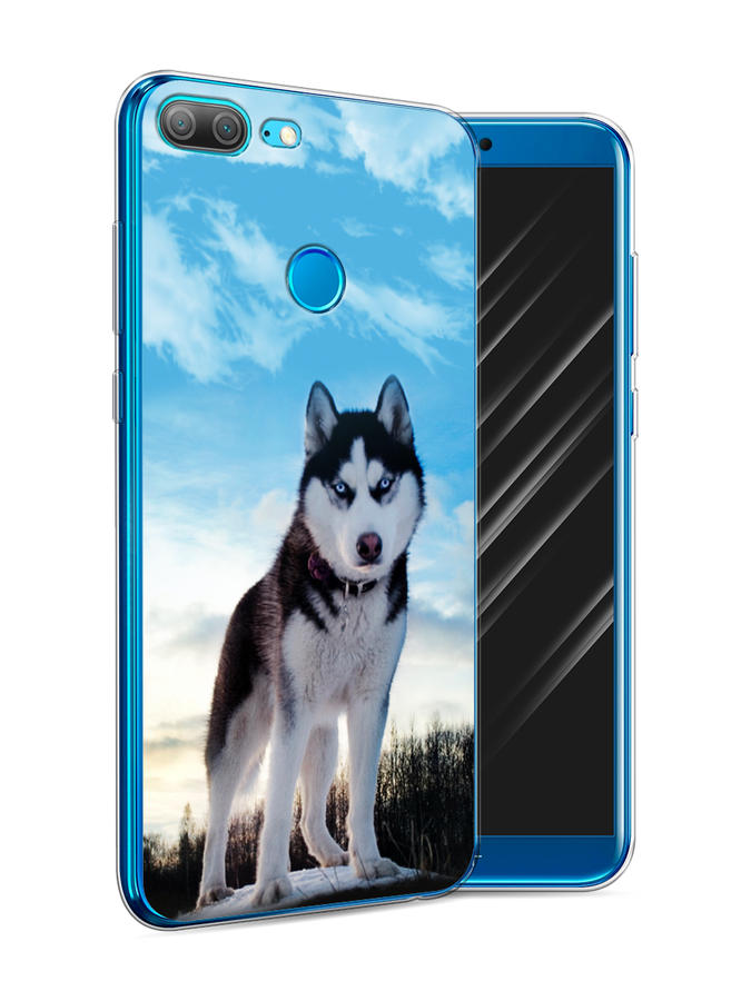 

Чехол Awog на Honor 9 Lite "Хаски 3", Разноцветный, 64250-2