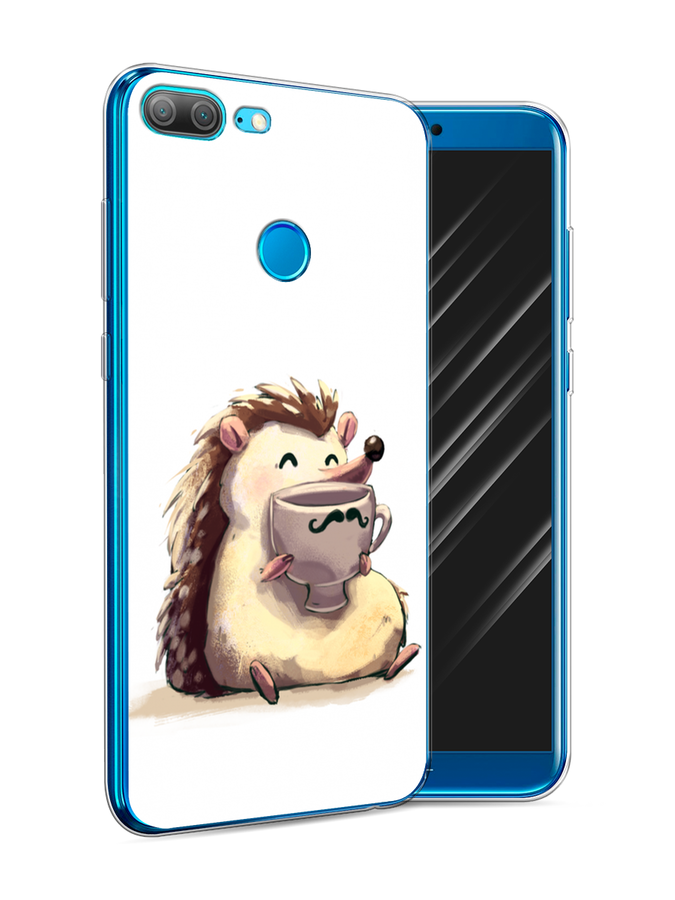 

Чехол Awog на Honor 9 Lite "Еж кофеман", Разноцветный, 64250-10