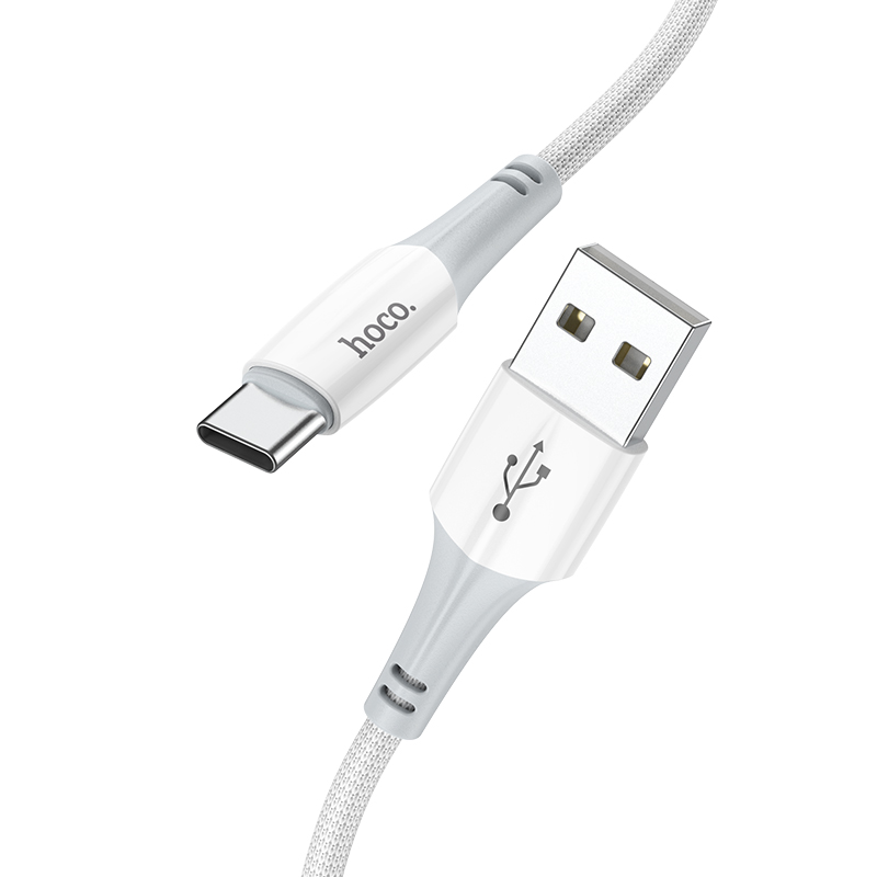 

Кабель USB - Type-C Hoco X70a 1 м белый, X70a