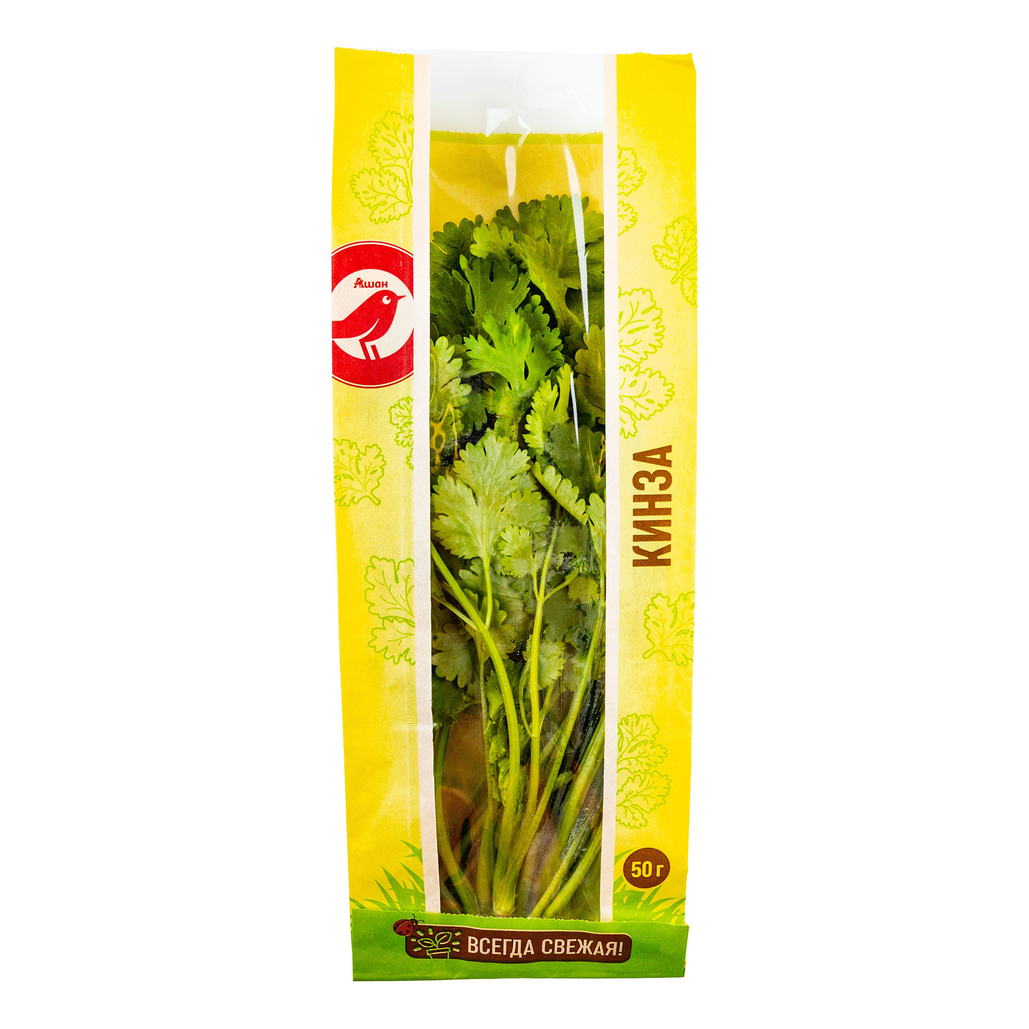 

Кинза АШАН Красная птица 50 г