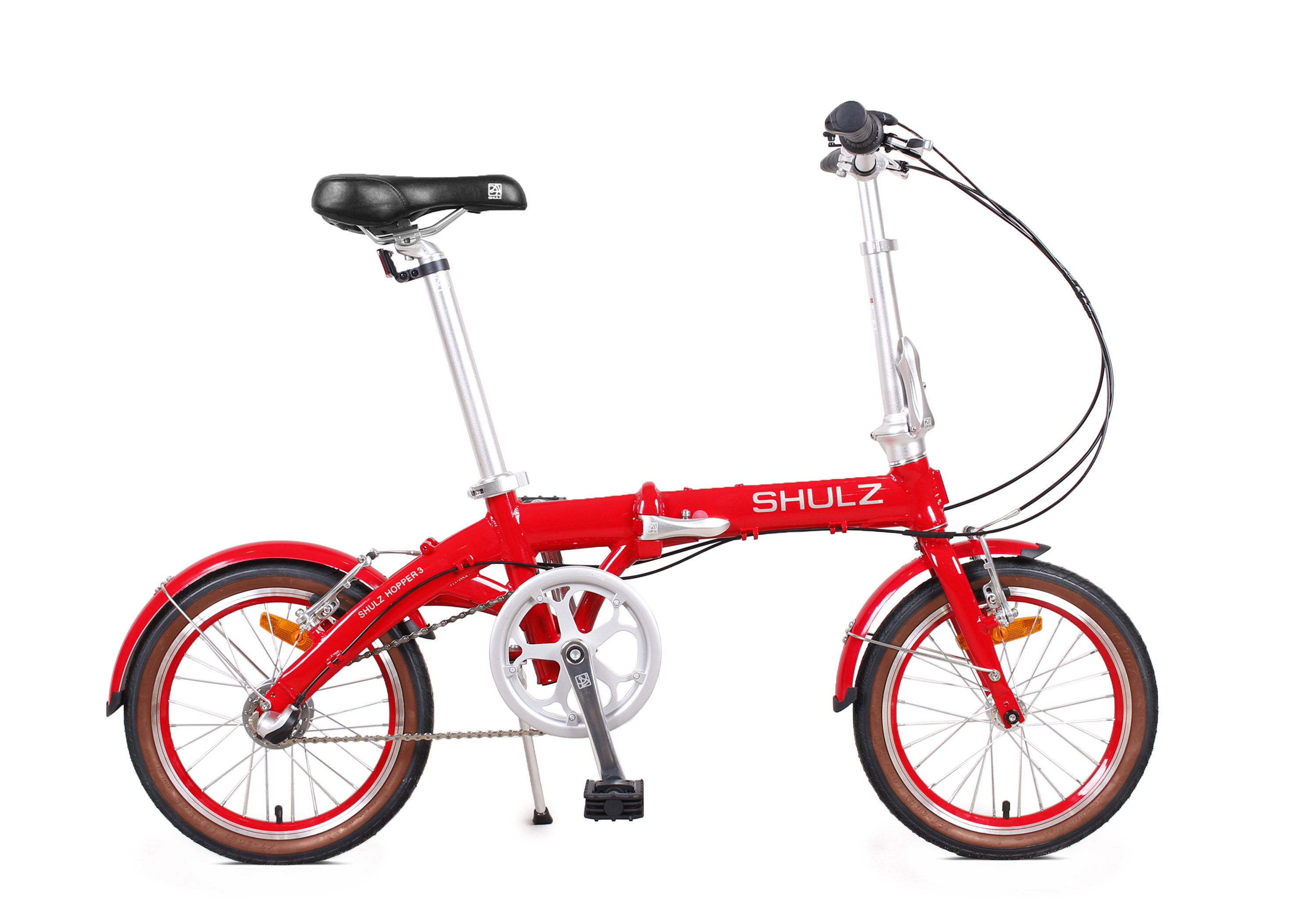 Складной велосипед Shulz Hopper 3 красный