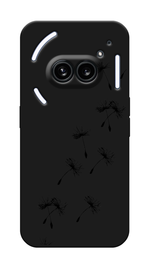 

Чехол Awog на Nothing Phone 2a "Летящие одуванчики", Черный, 3300352-1