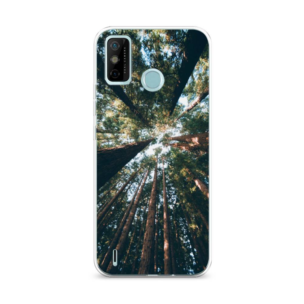 

Чехол Awog на Tecno Spark 6 GO "Лес 18", Разноцветный, 300250-4
