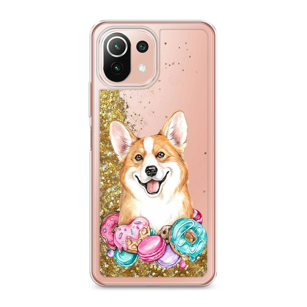 

Чехол Awog на Xiaomi Mi 11 Lite/5G NE "Корги и сладости", Разноцветный, 310290-1