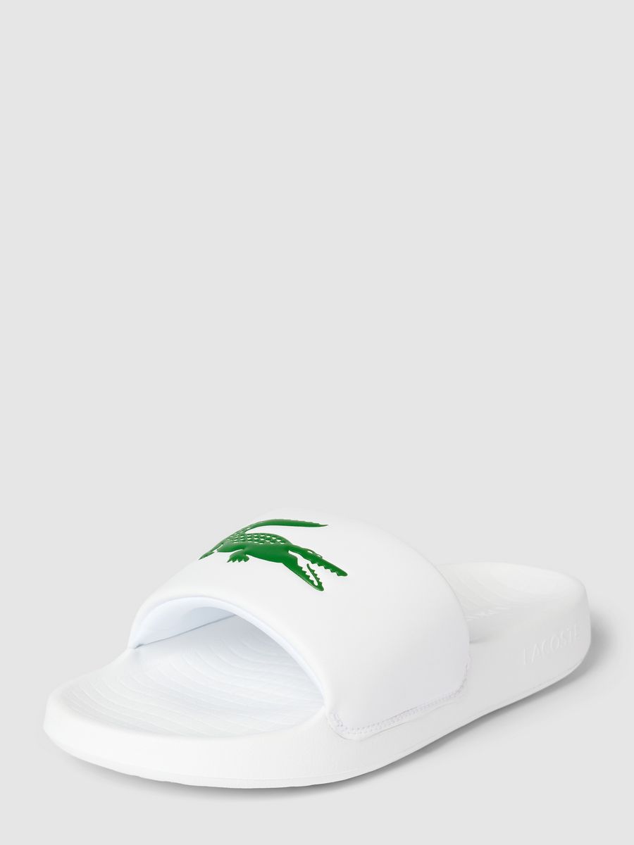 Сланцы мужские Lacoste 45CMA0002 белые 44.5 EU