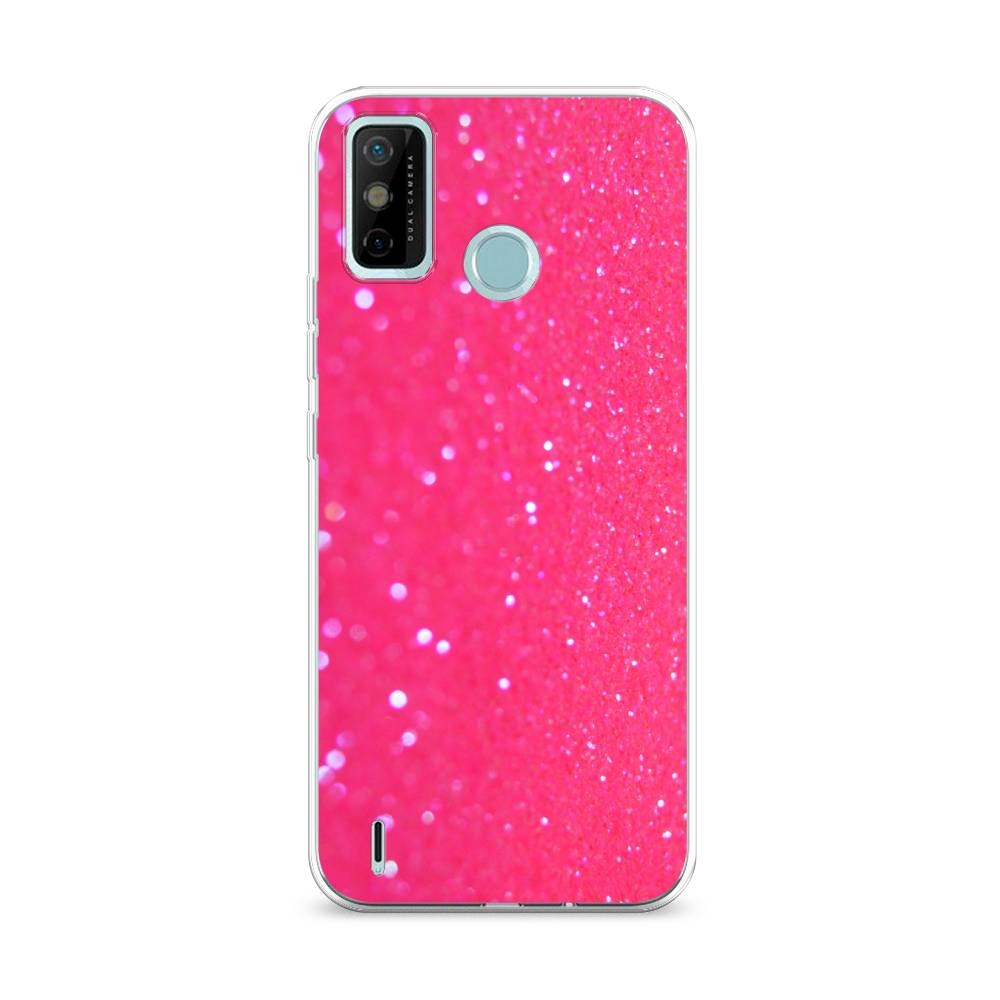 

Чехол Awog "Малиновые блестки рисунок" для Tecno Spark 6 GO