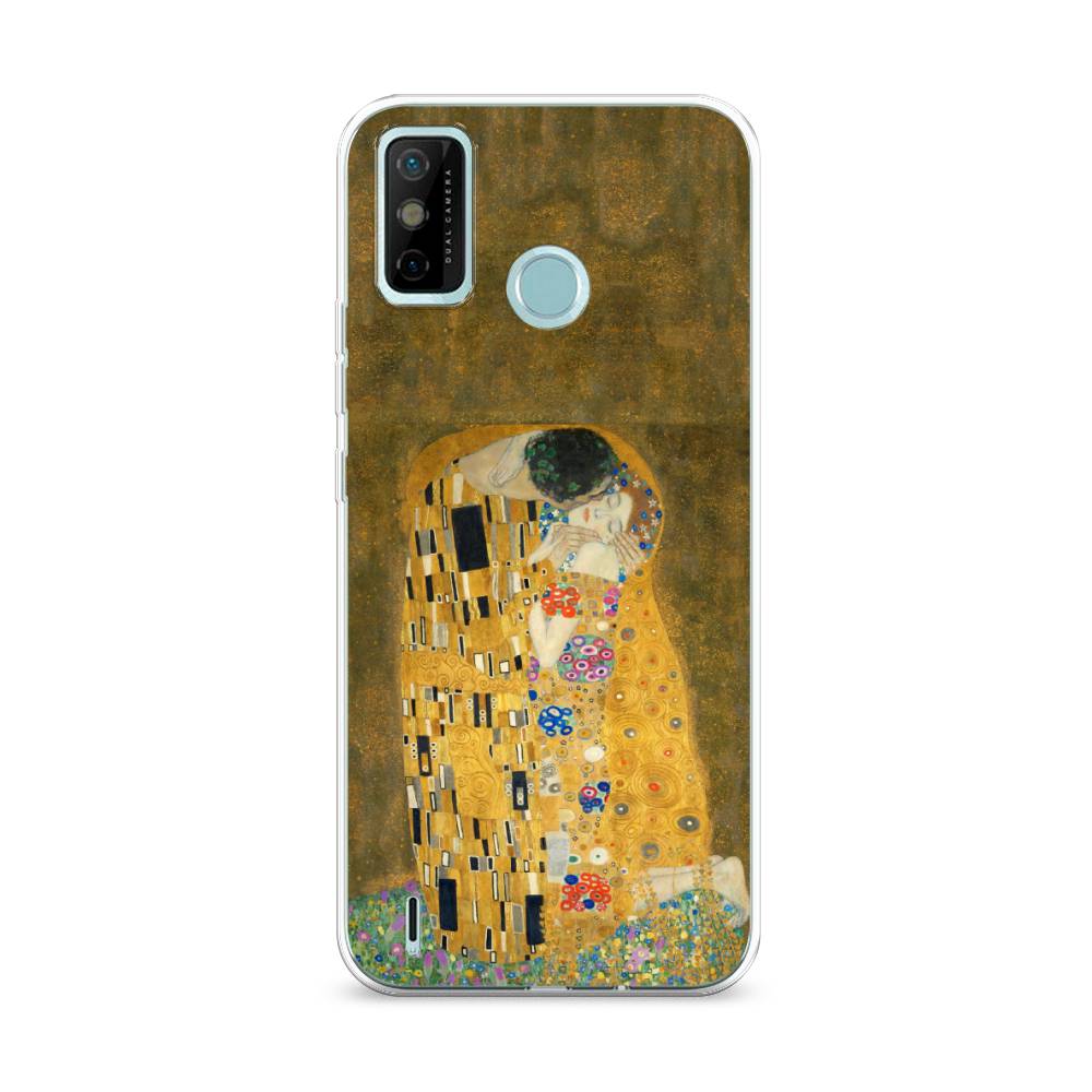 

Чехол Awog на Tecno Spark 6 GO "Поцелуй Гюстава Климта", Разноцветный, 300250-9