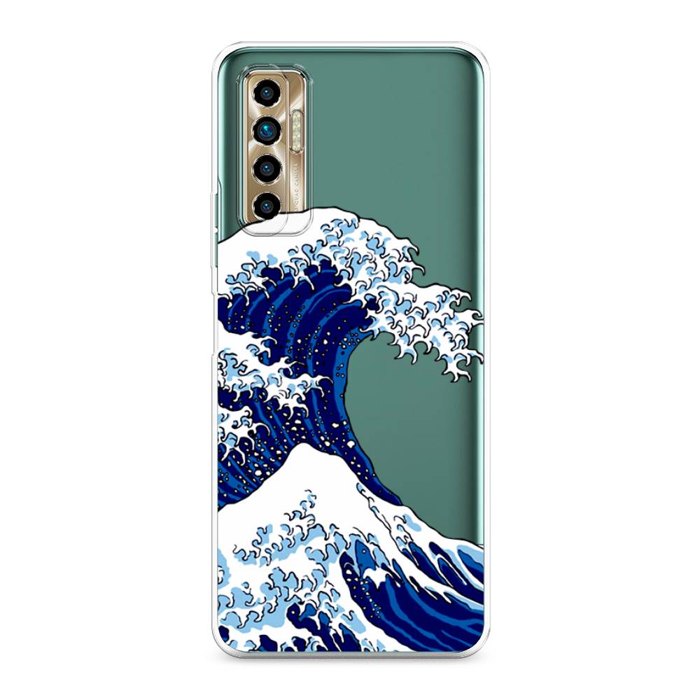 

Чехол Awog на Tecno Camon 17P "Волна в Канагаве", Разноцветный, 300150-4
