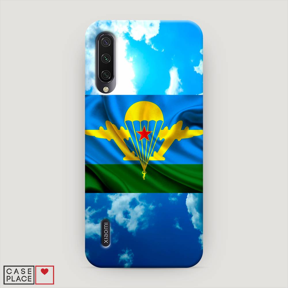 

Пластиковый чехол "ВДВ флаг в небесах" на Xiaomi Mi A3, 36020-4