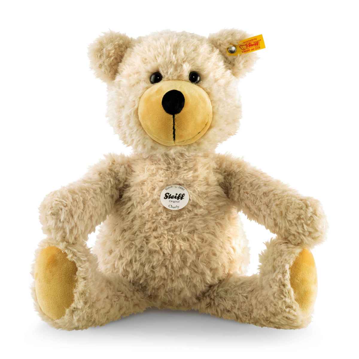 Мягкая игрушка Steiff Сharly dangling Teddy bear бежевый мягкая игрушка chicco teddy bear ball