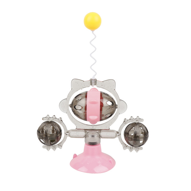 Интерактивная игрушка для кошек Pet Universe шарики, розовый, PU4004PK