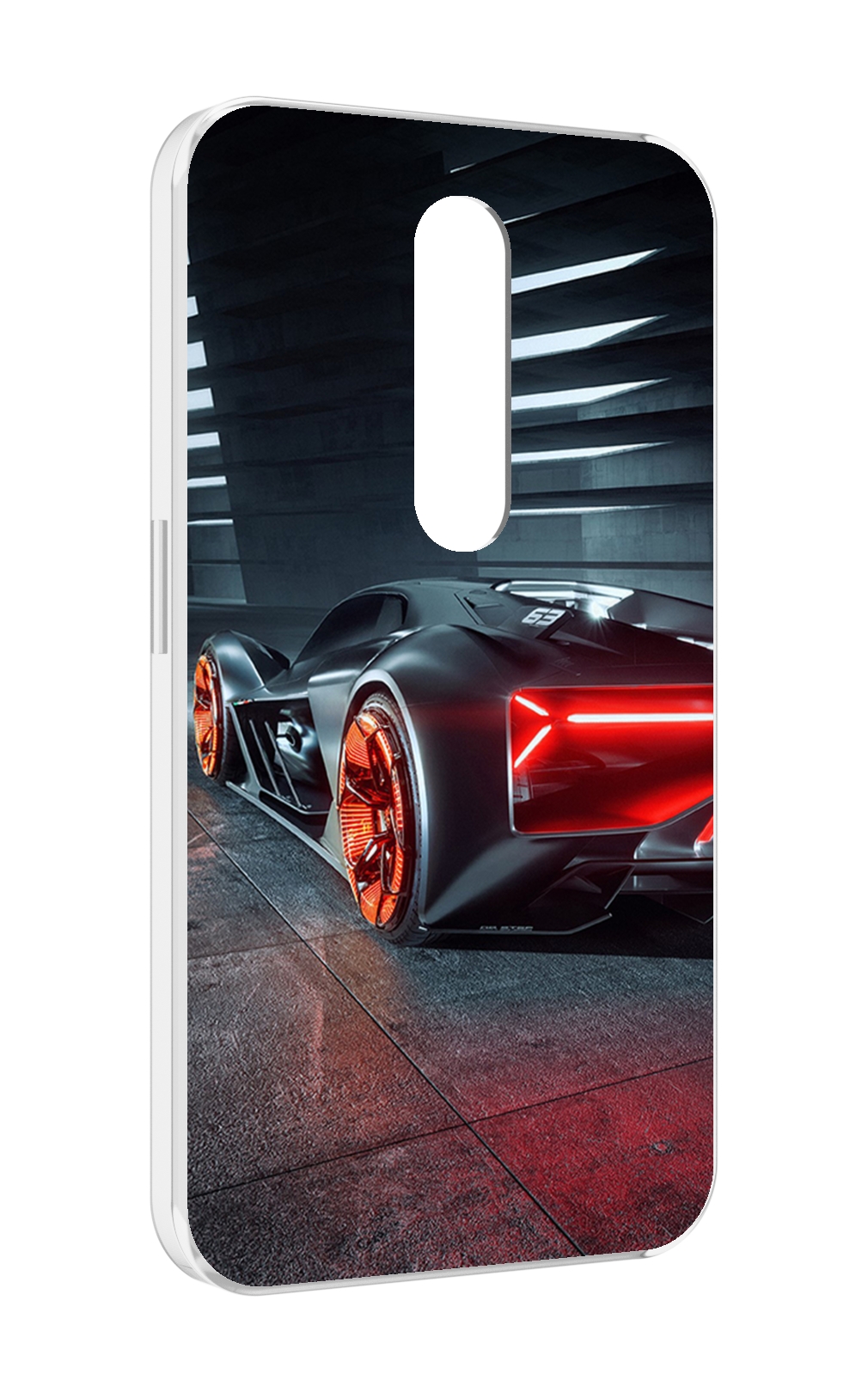 

Чехол MyPads Ночной-город мужской для Motorola Moto X Force (XT1585 / XT1581), Прозрачный, Tocco