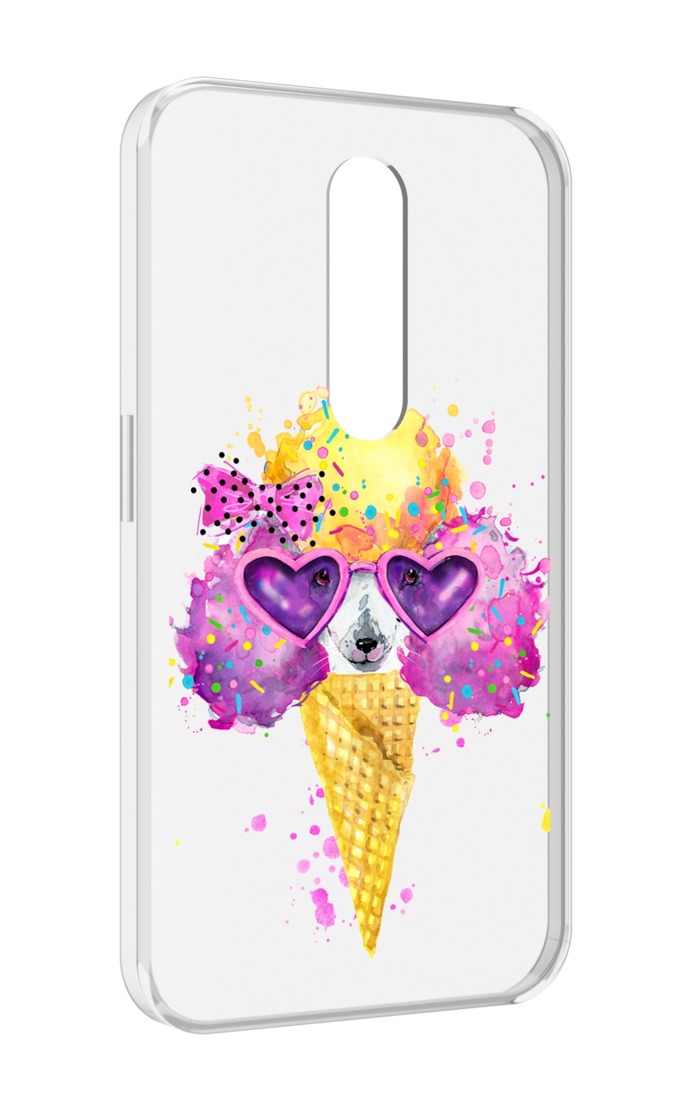 

Чехол MyPads Рожок для Motorola Moto X Force (XT1585 / XT1581), Прозрачный, Tocco