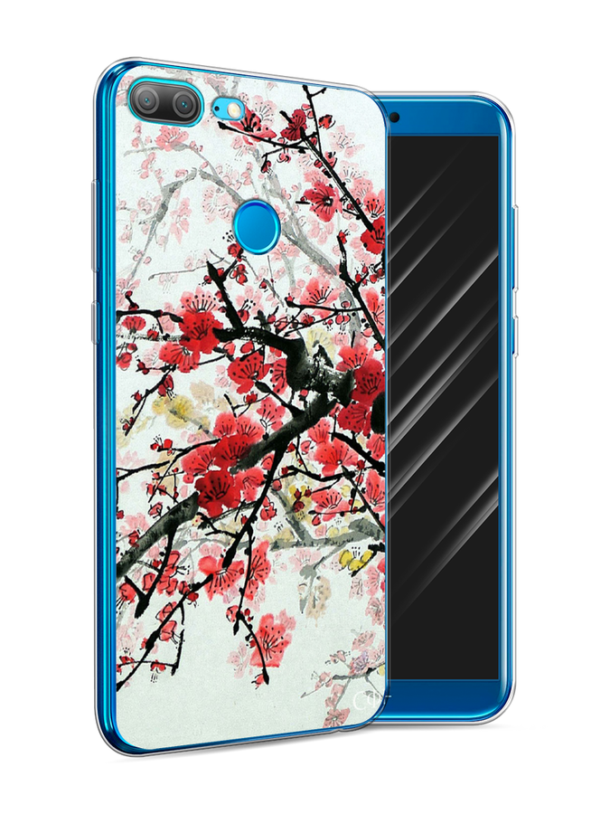 

Чехол Awog на Honor 9 Lite "Сакура", Разноцветный, 64250-4