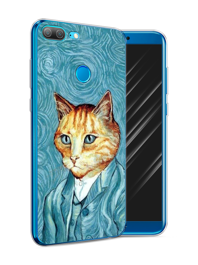 

Чехол Awog на Honor 9 Lite "Кот Ван Гог", Разноцветный, 64250-2