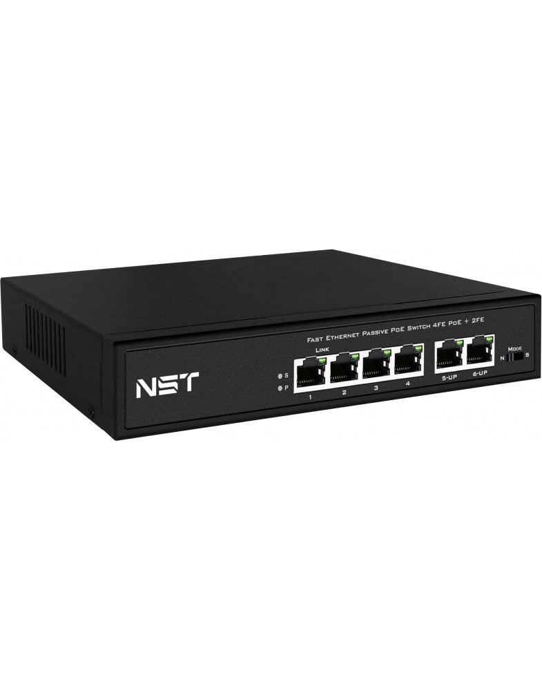 

Коммутатор New System Technologies NS-SW-4F2F-P/A черный