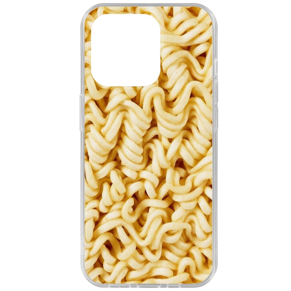 

Чехол-накладка Krutoff Clear Case Дошик для iPhone 15 Pro, Прозрачный