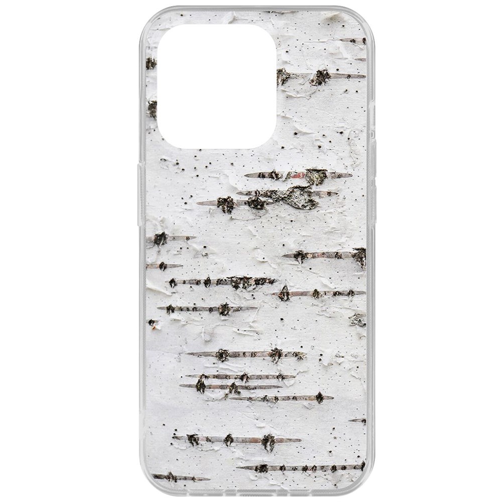 

Чехол-накладка Krutoff Clear Case Березка для iPhone 15 Pro, Прозрачный