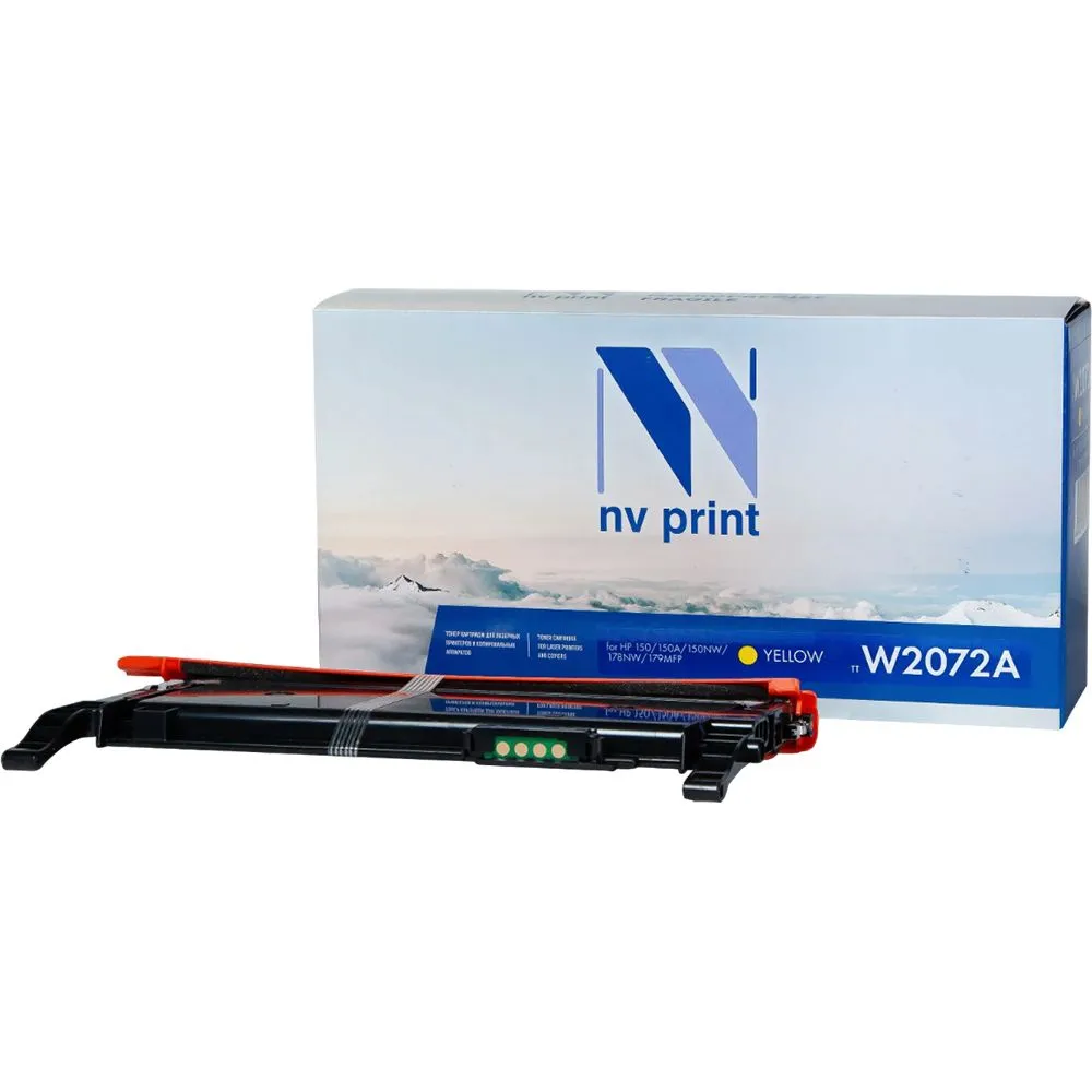 

Картридж для лазерного принтера NV Print W2072AY (NV-W2072AY) желтый, совместимый, W2072AY