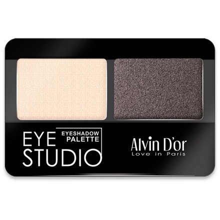 Тени для век Alvin D'or Eye Studio, тон 01 la rosa тени для век make up studio