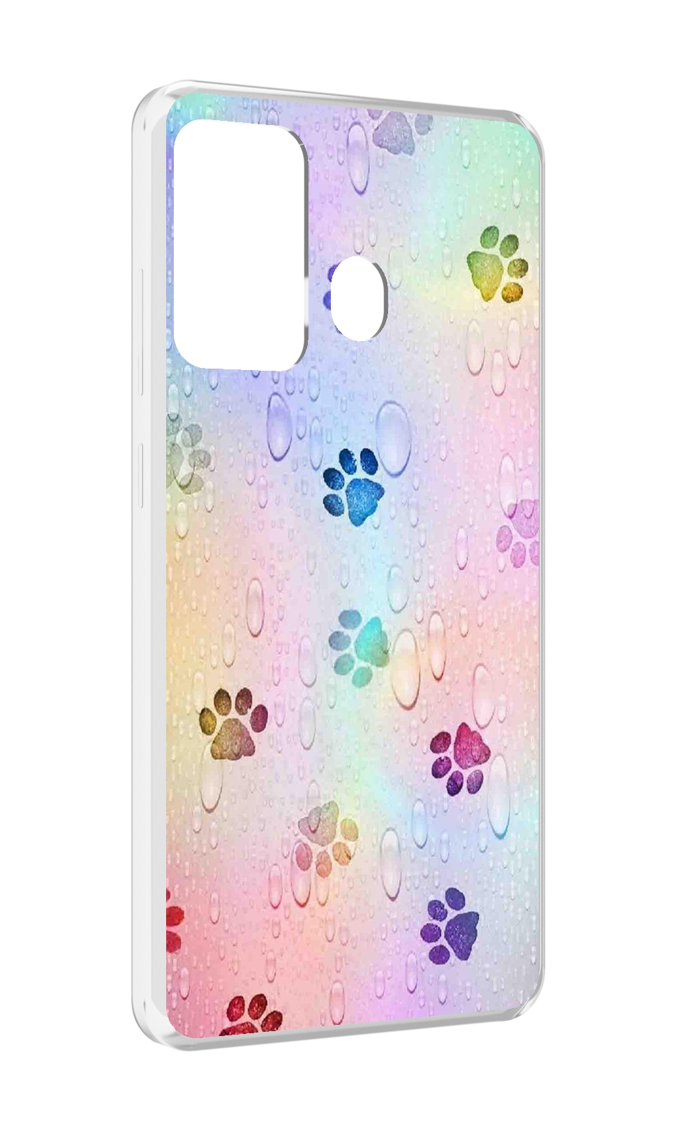 

Чехол MyPads лапки для ITEL A27 / ITEL P17, Прозрачный, Tocco