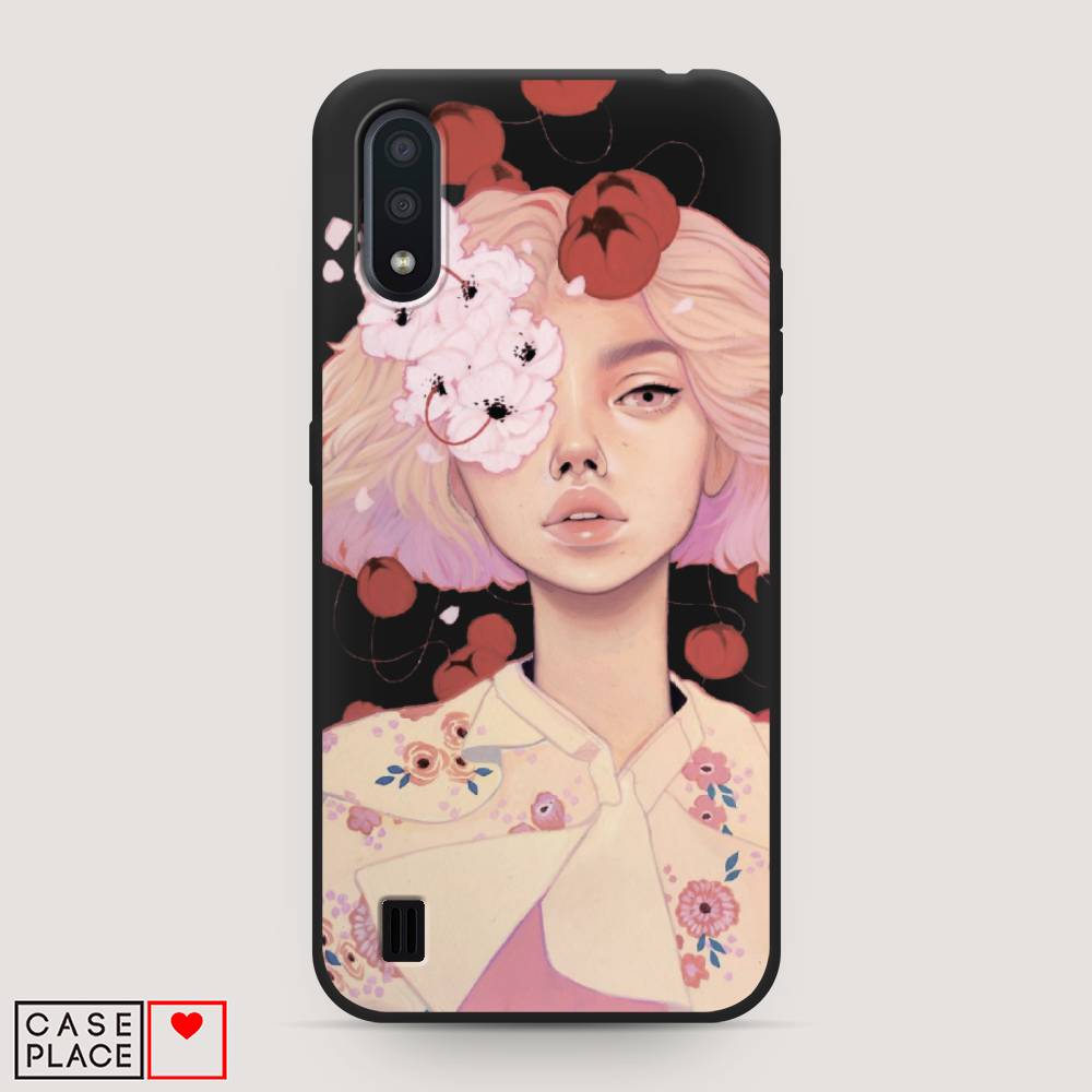 

Чехол Awog на Samsung Galaxy A01 "Цветочная анархия", Разноцветный, 29552-1
