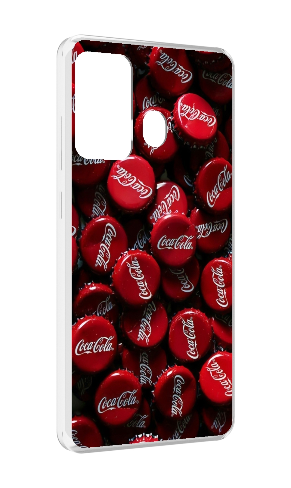 

Чехол MyPads крышки от кокаколы для ITEL A27 / ITEL P17, Прозрачный, Tocco