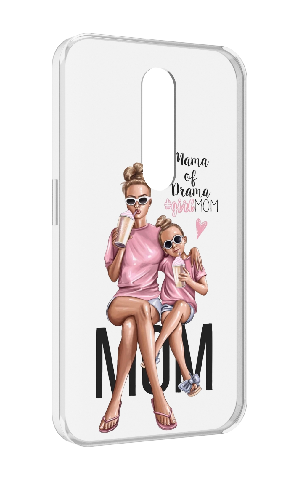 

Чехол MyPads Мама-мечты женский для Motorola Moto X Force (XT1585 / XT1581), Прозрачный, Tocco