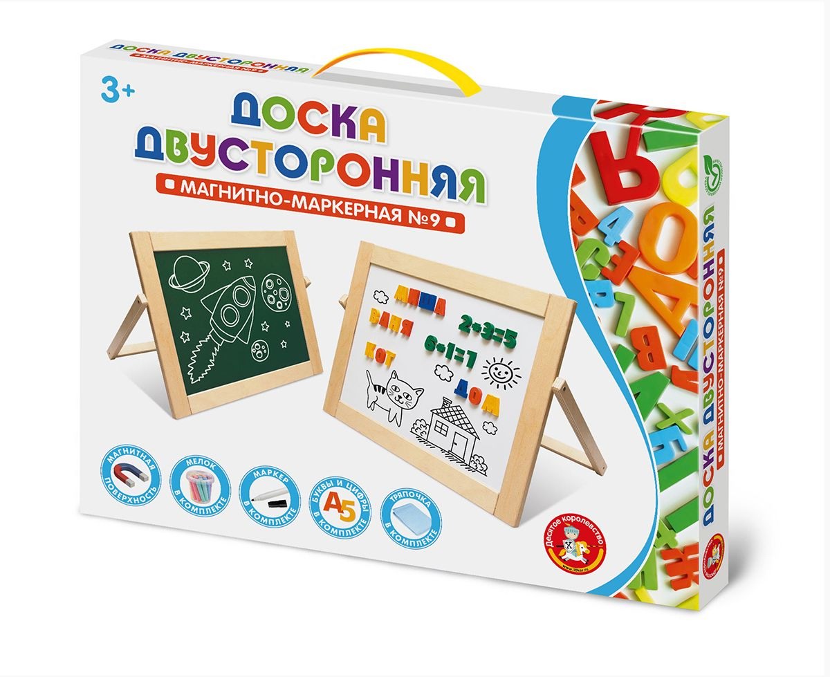 

Доска настольная Десятое королевство комбинированная №9 02267ДК, 02267ДК