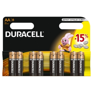 

Duracell LR6-8BL BASIC (8/96/18240), C0037387