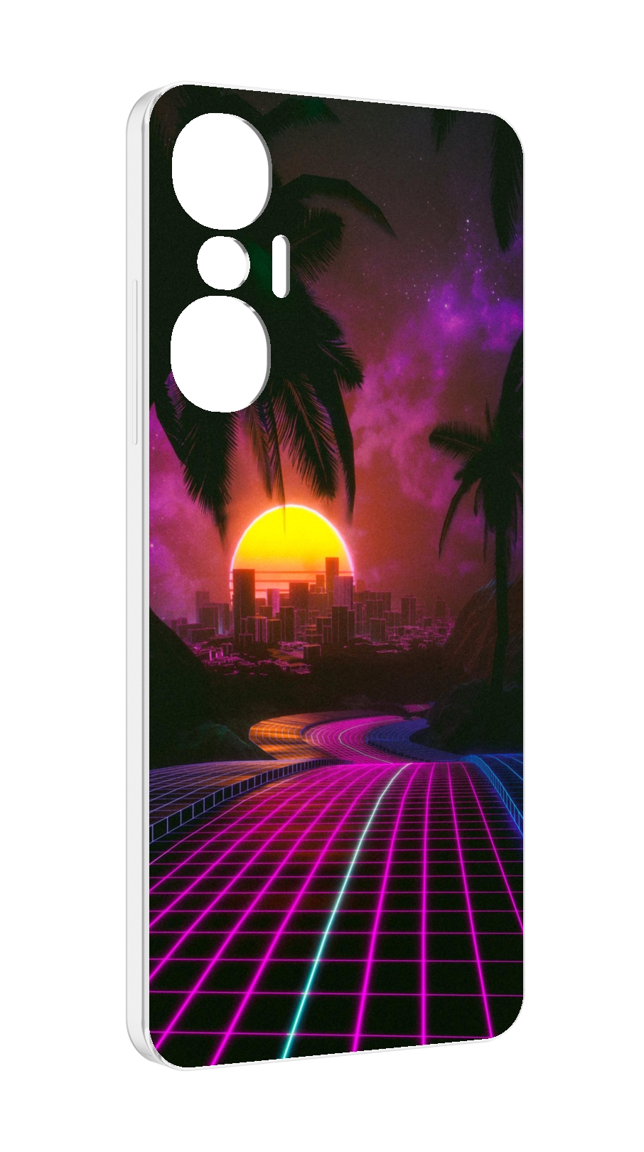 

Чехол MyPads хотлайнмайами 2 для Infinix Hot 20S противоударный, Tocco