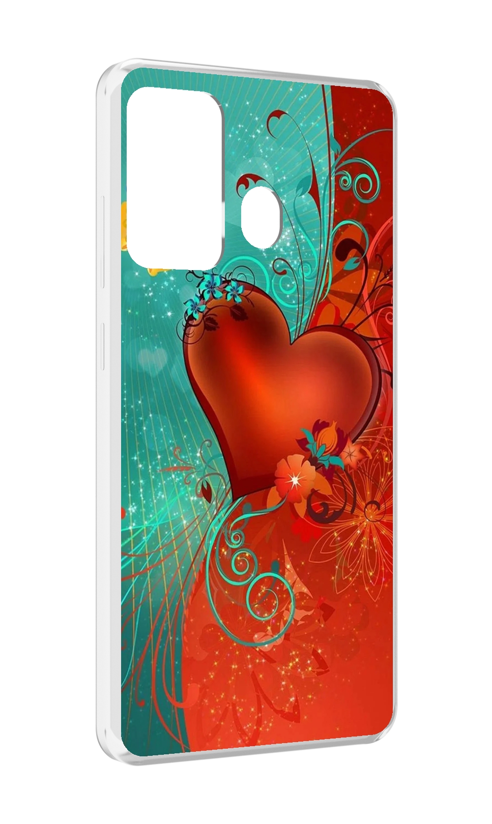 

Чехол MyPads красивые-яркие-сердечки для ITEL A27 / ITEL P17, Прозрачный, Tocco