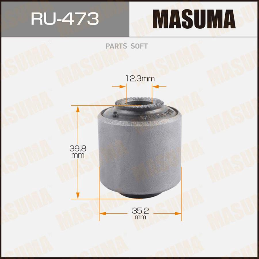 

Сайлентблок Masuma Ru-473 Masuma арт. RU-473