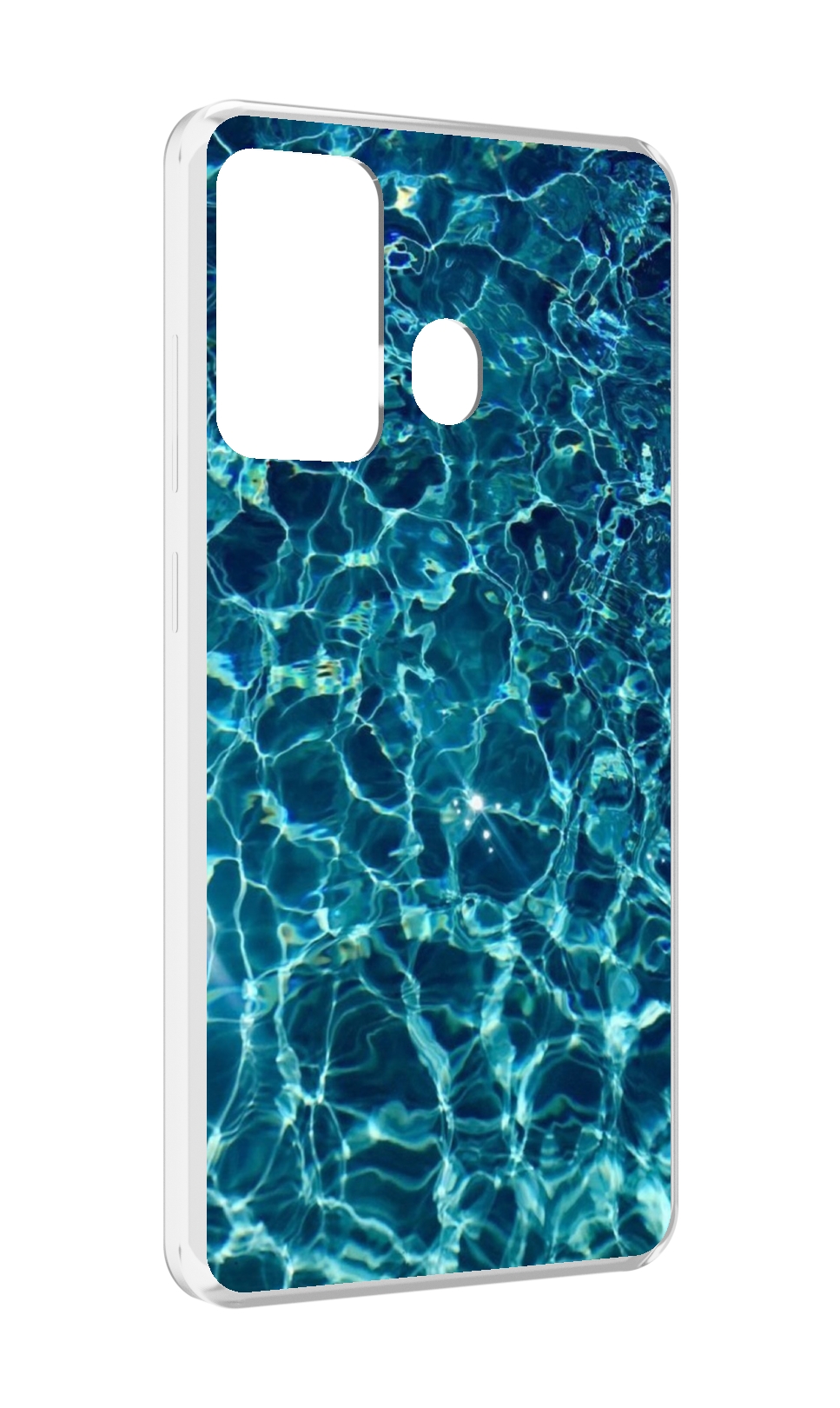 

Чехол MyPads красивая голубая вода для ITEL A27 / ITEL P17, Прозрачный, Tocco