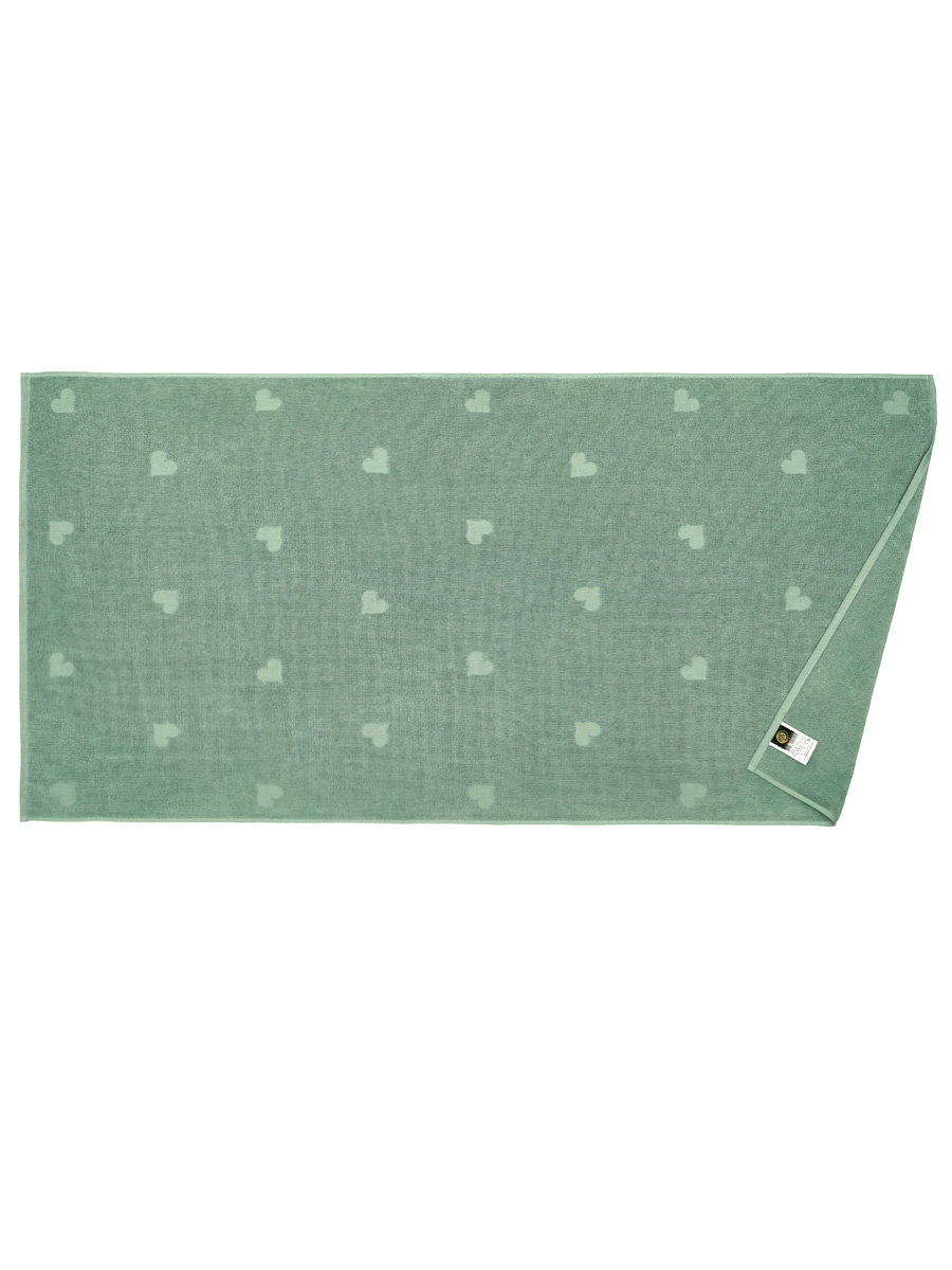 Полотенце для лица махровое Хлопковый Край, размер 50x100; Амор полынь