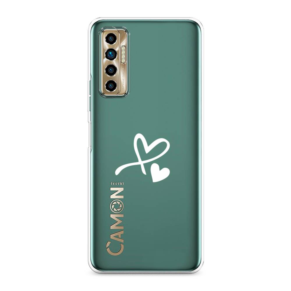 

Чехол Awog на Tecno Camon 17P "Сердечко минимализм", Разноцветный, 300150-6