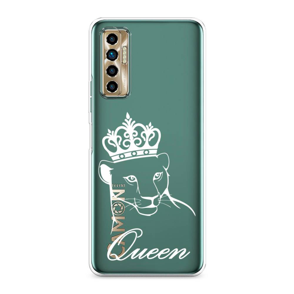 

Чехол Awog на Tecno Camon 17P "Львица королева", Разноцветный, 300150-7