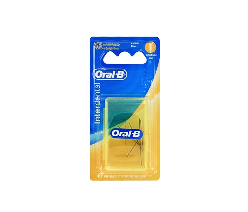 фото Ершики для межзубной щетки oral-b цилиндрические 6 шт