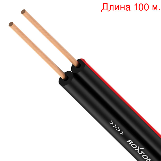 

Кабель акустический Roxtone SC008C Black 100м, SC008C Black