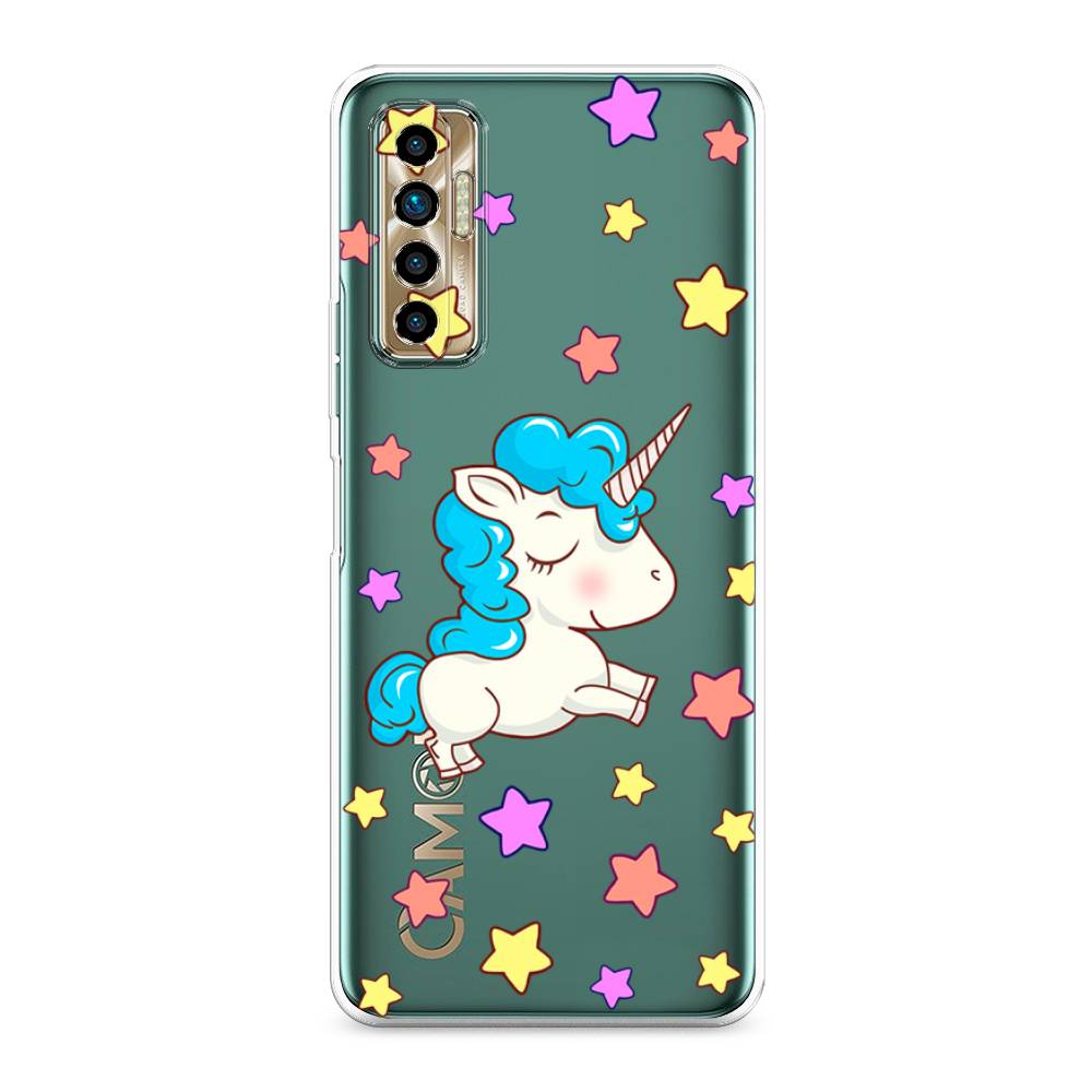 

Чехол Awog на Tecno Camon 17P "Звездный единорог", Разноцветный, 300150-2