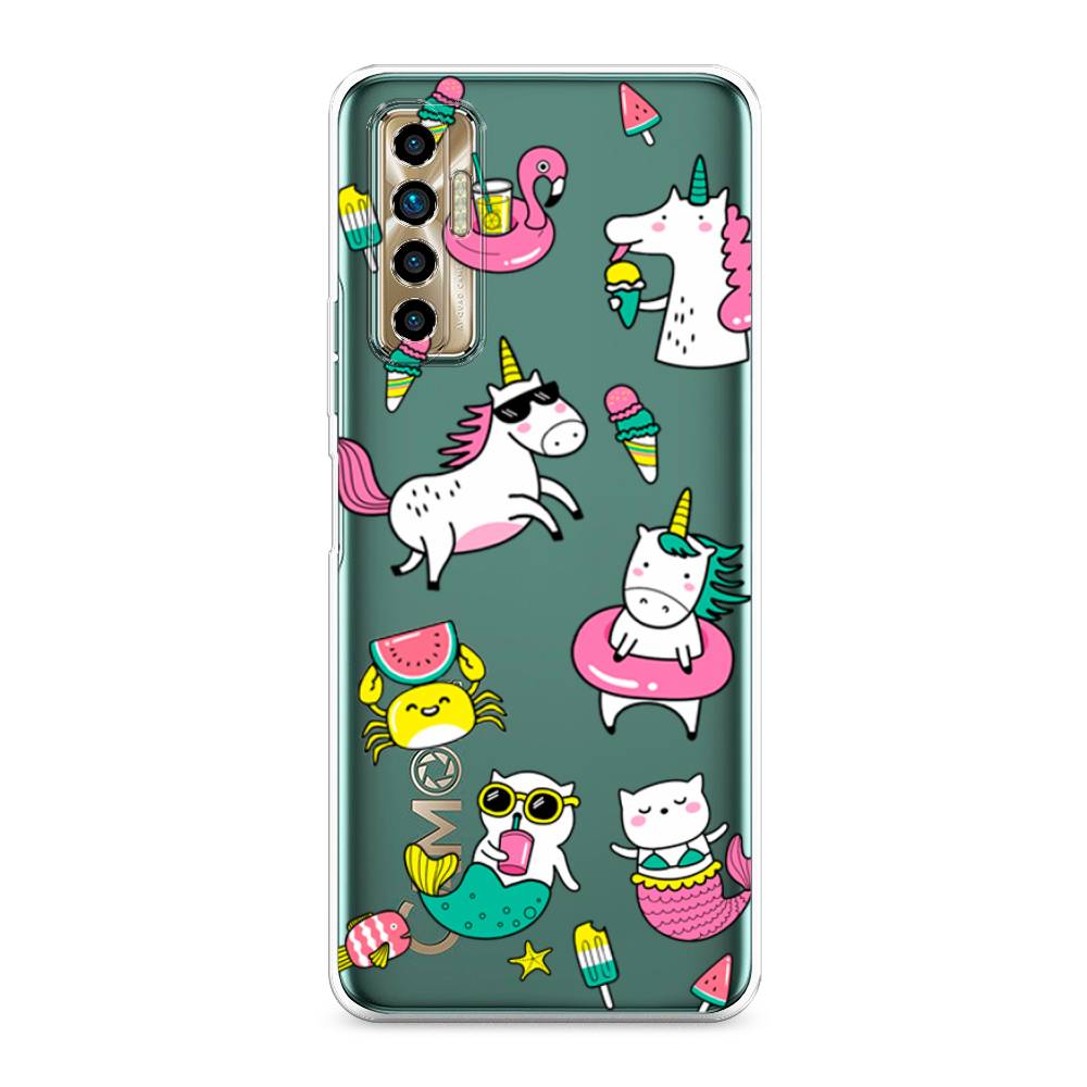 

Чехол Awog на Tecno Camon 17P "На отдыхе", Разноцветный, 300150-2